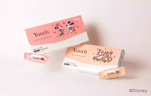 チップ＆デールの特別デザイン！Yunth『生VC美白美容液』などを限定パッケージで発売