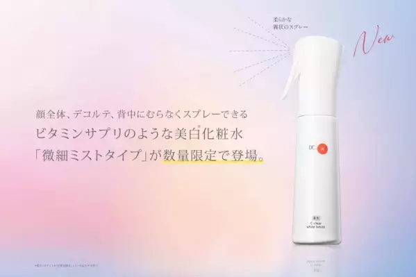 ドクターケイが美白ミスト化粧水とサマーコフレを限定発売！