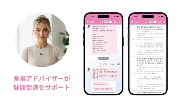 AIフィットネスアプリ「貯筋トレ」に食事と心をサポートする新機能登場