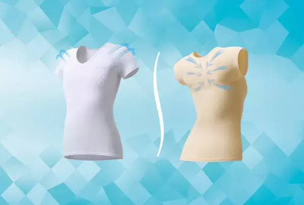 姿勢サポートブランド「Style」から、接触冷感素材を使った新商品が登場