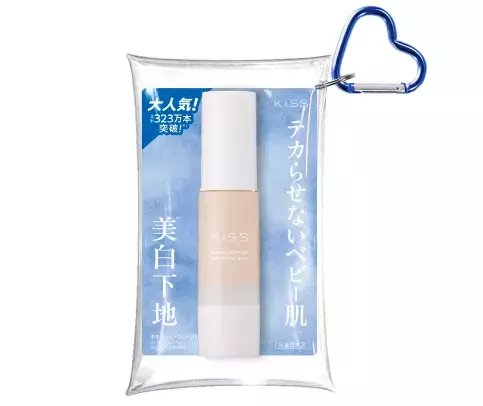 毛穴をきれいにカバー！KISSベースのミニサイズにポーチ付き限定品が登場