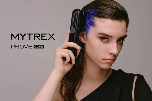 ブラシ型美顔器「MYTREX PROVE CORE」発売 顔まわりのケアに