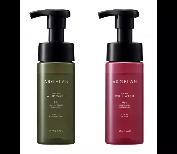 天然由来成分96％以上！ARGELANからデリケートゾーン用泡ソープ2種が登場
