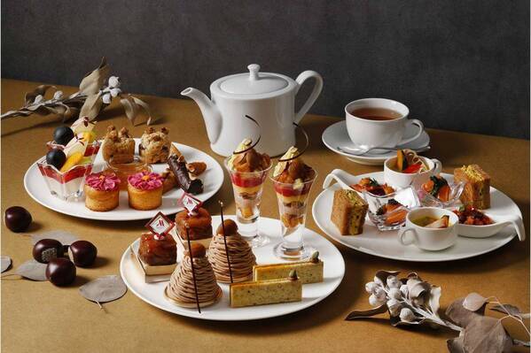 季節の味覚を楽しむ「Vegan Afternoon Tea」10月スタート