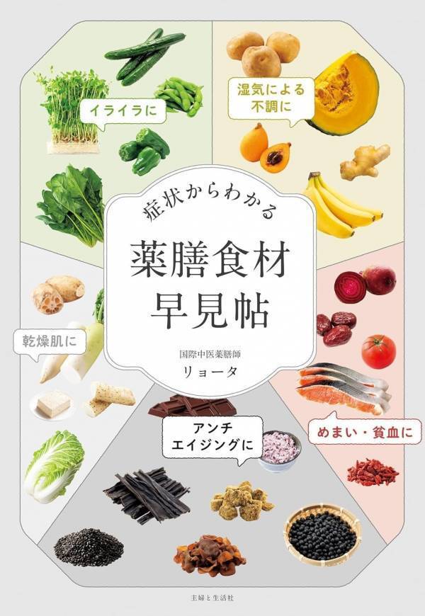 身近な食材でセルフケア『症状からわかる 薬膳食材早見帖』