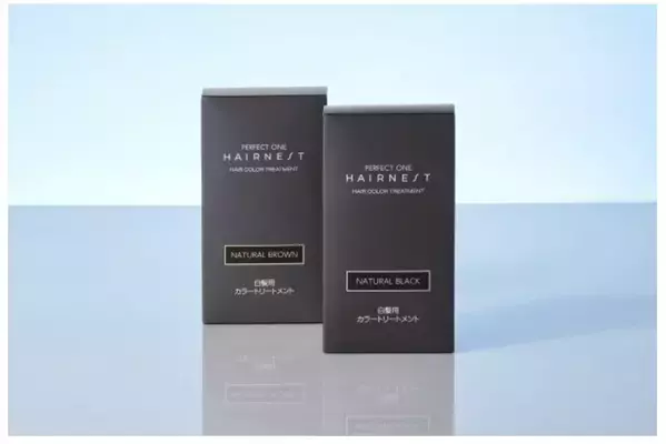 パーフェクトワンヘアネストから、週1回5分で白髪ケアと艶髪ケアを叶えるヘアカラートリートメントが誕生！