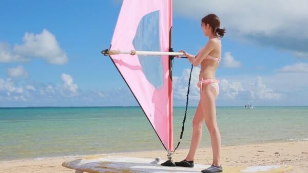 ウィンドサーフィンのやり方を覚えて、星野リゾート リゾナーレ小浜島へ