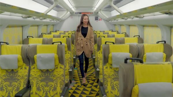 世界最速の美術館！ 現代アート列車「現美新幹線」で新しい移動体験を満喫♪
