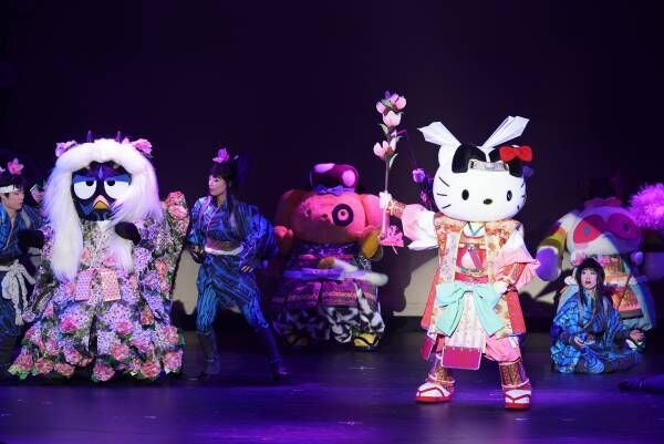 サンリオキャラクターたちが歌舞伎ミュージカルに挑戦!?