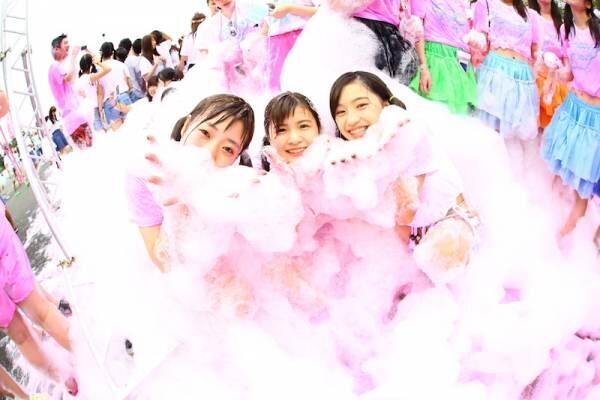 日本最大級の泡フェス！「バブルラン LIKE・HAWAII」