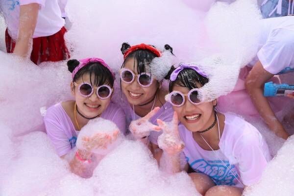 日本最大級の泡フェス！「バブルラン LIKE・HAWAII」