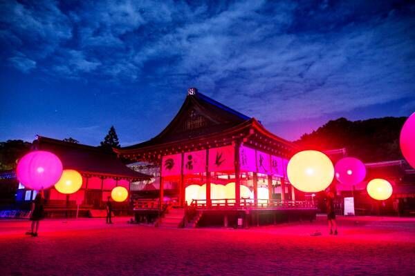 世界遺産がアートに染まる「下鴨神社 糺の森の光の祭 Art by teamLab – TOKIO インカラミ」開催！