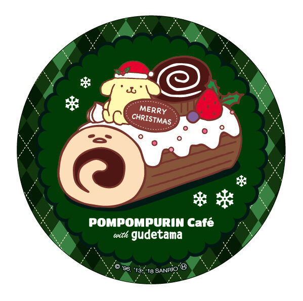 横浜・名古屋「ポムポムプリンカフェ」にクリスマス限定メニュー登場！