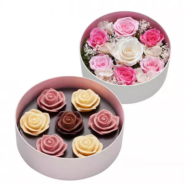 薔薇モチーフのチョコレート“メサージュ・ド・ローズ”母の日ギフトをオンラインショップで販売開始！