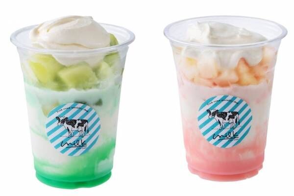 生クリーム専門店「ミルク（MILK）」渋谷店が、夏季限定で「かき氷屋さん」に大変身！