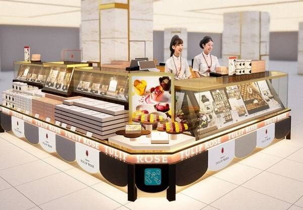 スイーツブランド「TOKYOチューリップローズ」東海初の常設店がジェイアール名古屋タカシマヤにオープン！