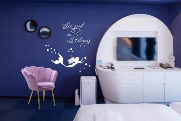 東京ベイ東急ホテル「マーメイドルーム」マーメイドが住む海の世界をイメージした限定客室登場！