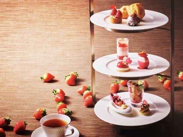ストリングスホテル東京インターコンチネンタル「苺×チョコレートの限定アフタヌーンティー」開催！