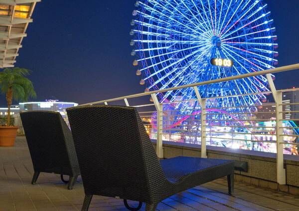 横浜ベイホテル東急にて横浜の夜景と楽しむナイトプールがオープン！