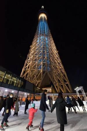 東京スカイツリータウンにアイススケートリンクが登場！