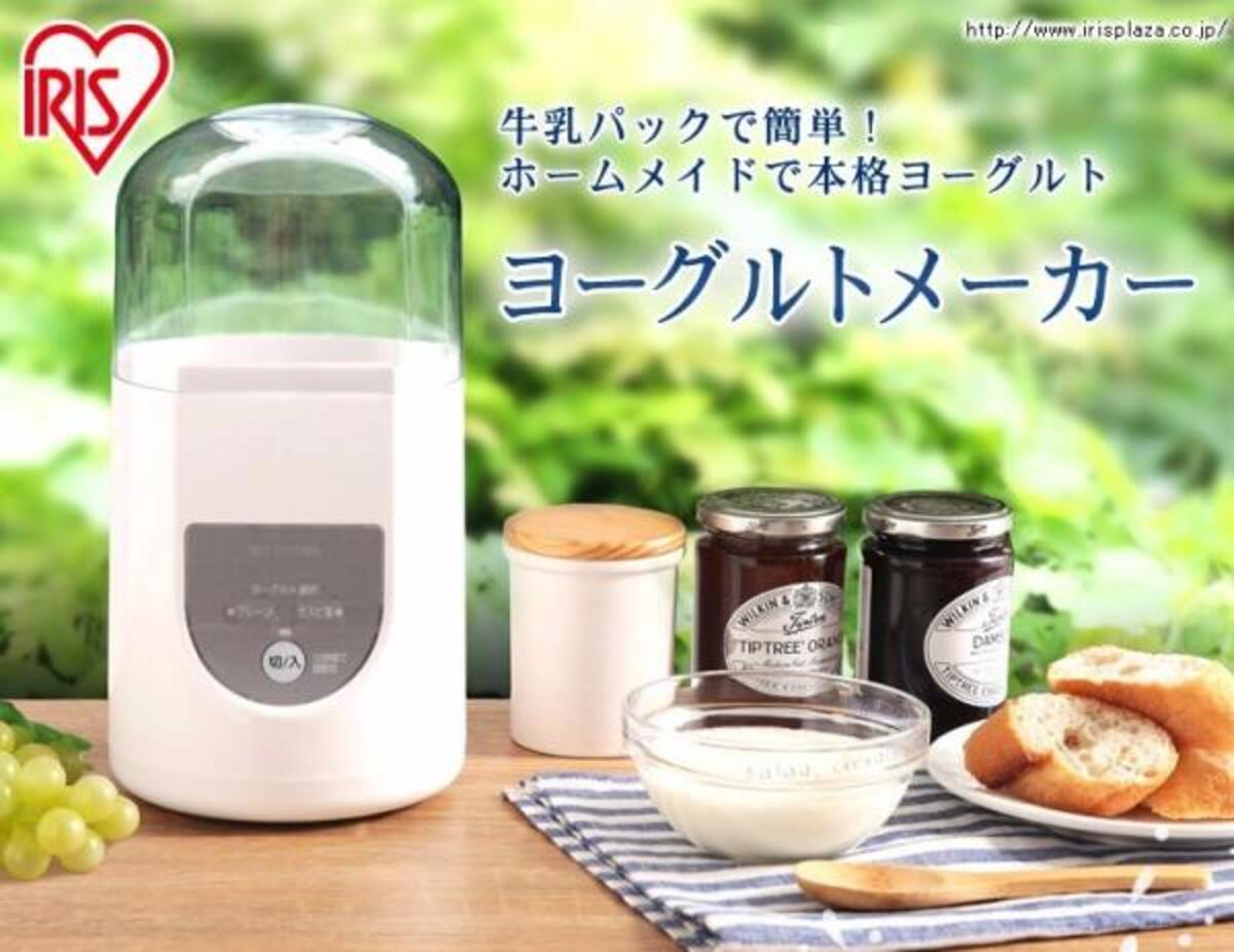 牛乳パックを使って手軽に自家製ヨーグルトが作れる♡ 難しい温度調節も不要♪ アイリスオーヤマの本格「ヨーグルトメーカー 」(2016年11月30日)｜ウーマンエキサイト(1/2)