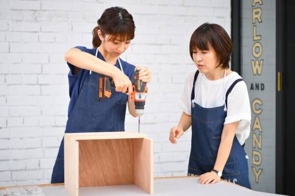 【特集・小倉優子さん】初めてのDIY！ホームセンターアイテムで作るトイボックス（後編）