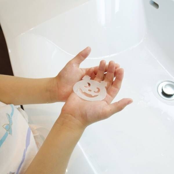「バイキンばいばーい！かみせっけん」で、親子で楽しく手洗い習慣を身につけよう♪　