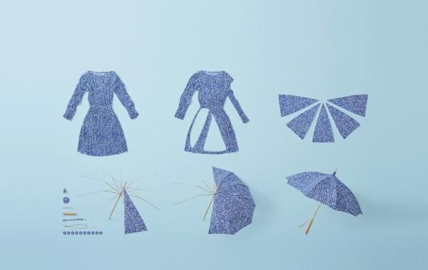 国内初！ 「洋服」を「日傘」に仕立てる新・古着リサイクル『 LOOP CARE』で、思い出を母の日の贈り物に