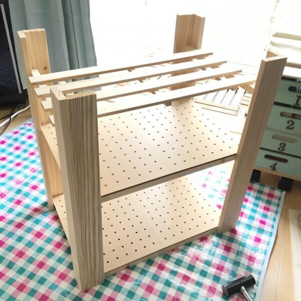 便利なランドリーワゴンをDIY！洗面所もすっきりおしゃれに