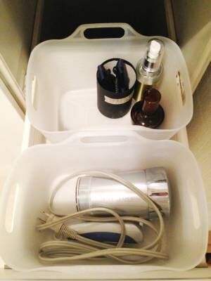 【簡単】洗面台の収納アイデア集。これでランドリースペースの収納力アップ♪