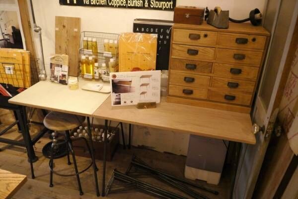 カフェスタイルのお部屋が出来ちゃう!?DIYアイテムも豊富な古具店