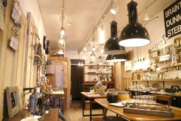 カフェスタイルのお部屋が出来ちゃう!?DIYアイテムも豊富な古具店