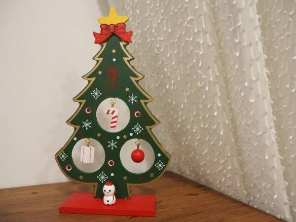 【ダイソー】テーブルの上に飾りたい！木のぬくもりを感じるクリスマスインテリア☆