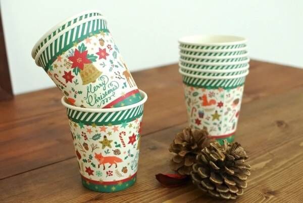 【キャンドゥ】クリスマスパーティーに使いたい！かわいいカップ&amp;ボウル