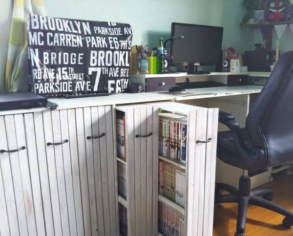 【DIY】自分で作れる本棚で、空間をおしゃれに最大利用！