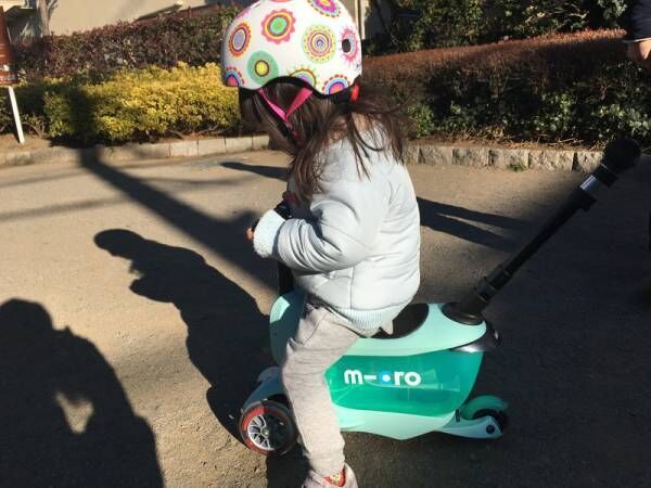 1.5歳から5歳まで長く使える！ スイス発祥の自転車キックボードブランド〔m-cro(マイクロ)〕で実際に遊んでみました