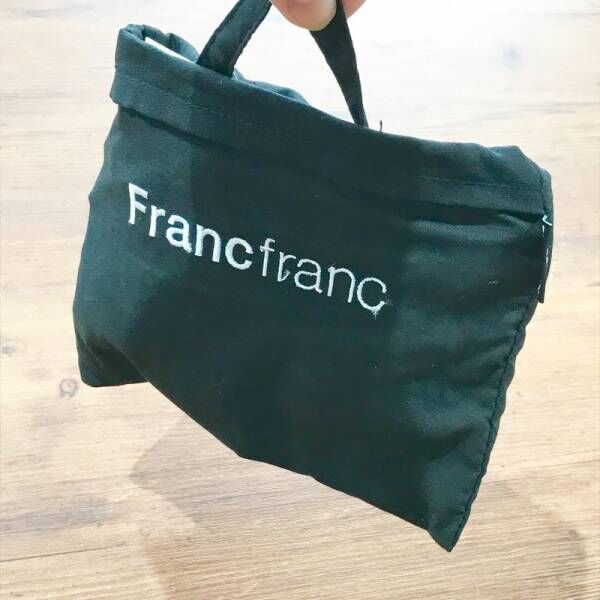 【Francfranc】コンパクトにたためちゃう！オシャレで大容量のエコバッグ♪