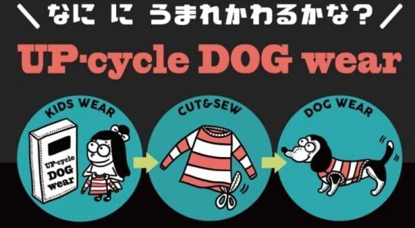 犬と子どもがつながる日「アップサイクル ドッグウェア プロジェクト」始動！