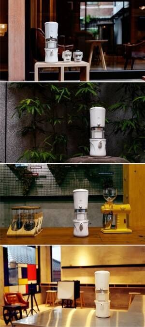 本格ホットコーヒー＆水出しコーヒー抽出を一台で！ 陶器コーヒードリッパー「HOFFE Ⅱ」をGLOTURE.JPで販売