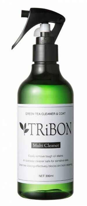 お茶の葉と水から生まれた、人にも地球にも優しい洗浄剤「TRiBON（トライボン）」で、ご自宅を安心・安全な環境に
