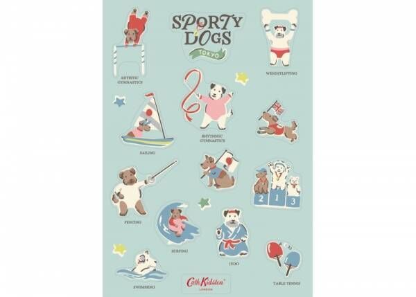 〈キャス キッドソン〉がスポーツをテーマにした特別なコレクション「SPORTY DOGS TOKYO」を発売