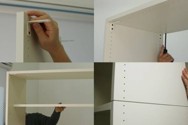 【簡単DIY】冷蔵庫周りに隙間ピッタリのゴミ箱内蔵収納棚を自作！