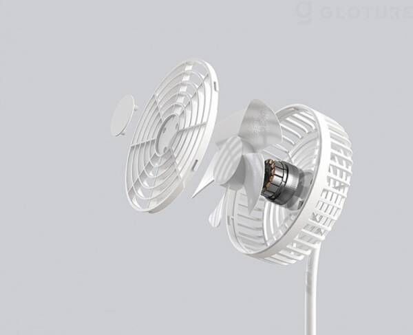 「HBLINK Clip Fan」クリップで自由に取り付けられる軽量ポータブル扇風機 【USB-C充電】を販売開始