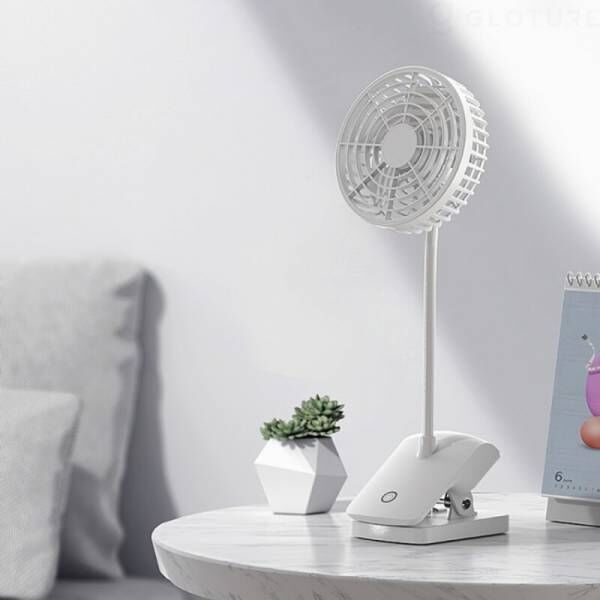 「HBLINK Clip Fan」クリップで自由に取り付けられる軽量ポータブル扇風機 【USB-C充電】を販売開始