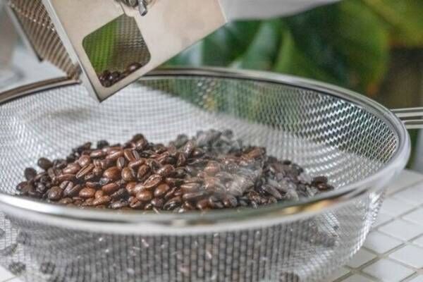 【新発売】コーヒー豆を手軽に自家焙煎できる回転式ロースター