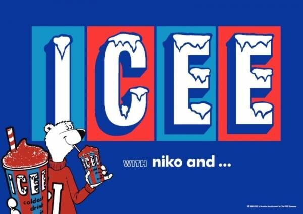 niko and ...がアメリカを代表するフローズンドリンク「ICEE」とコラボレーションした雑貨を7月23日に発売！