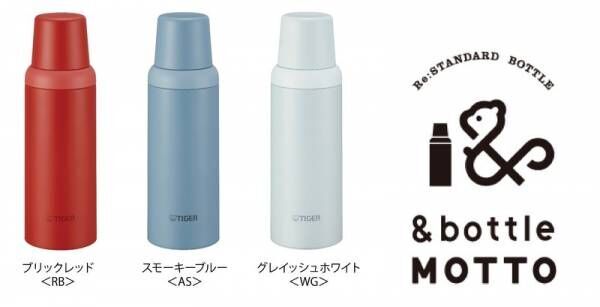 ステンレスボトル MSI-A060「&amp; bottole MOTTO（アンドボトルモット）」　2020年8月21日発売