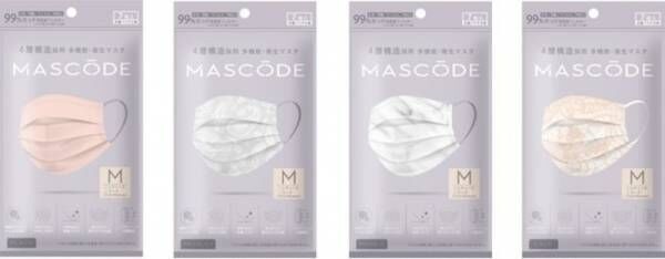 ファッション性と機能性を兼ねそろえた新しいマスクスタイルを提案！『MASCODE（マスコード）』が新登場