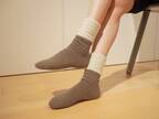 足を美しく健やかに保つ靴下『ラブヒール®』の新シリーズを発売開始！レッグウォーマー機能を加えて足首までふんわり温めます。