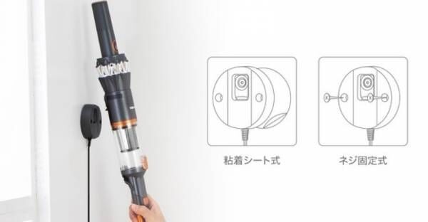 ソウイジャパン 超軽量780gの『コードレススリムクリーナー SY-120』3色展開で発売